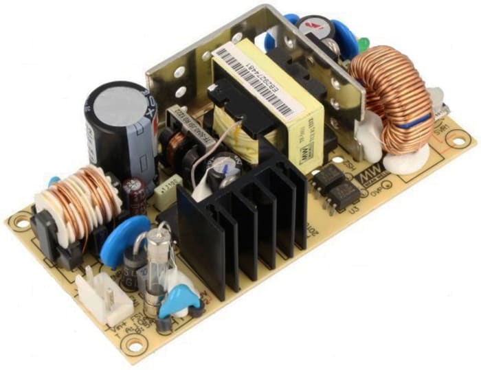 Mean Well İzoleli DC-DC Dönüştürücüsü, 18 → 36 V dc / 5V, 25W, G/Ç İzolasyonu: 1,5kV ac