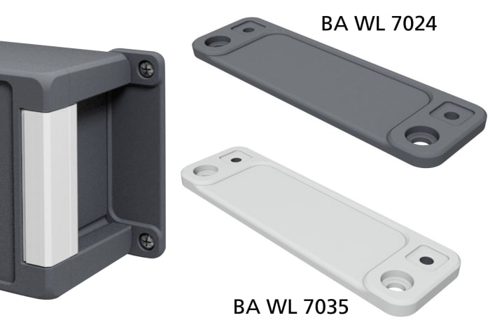 Bopla BA WL 08 Series Aluminium Wall Mounting Bracket for Use with Bocube Alu Series
