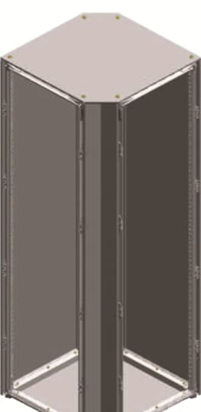 ABB Single-Door-Door Floor Standing Enclosure, Opaque Door, IP54