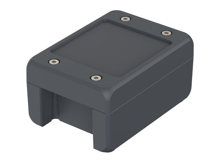 Bopla Bocube Alu Series Graphite Grey Aluminium General Purpose Enclosure, IP66, IP68, IP69, IK09, Graphite Grey Lid,
