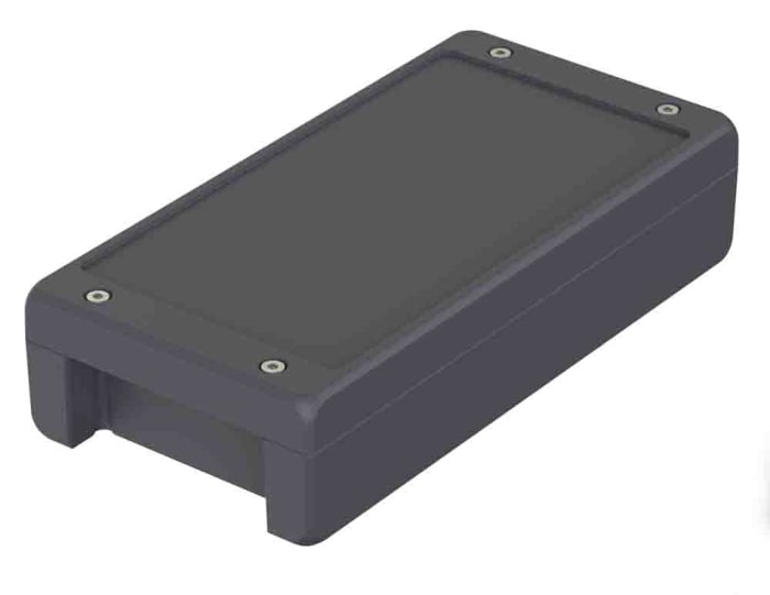 Bopla Bocube Alu Series Graphite Grey Aluminium General Purpose Enclosure, IP66, IP68, IP69, IK09, Graphite Grey Lid,