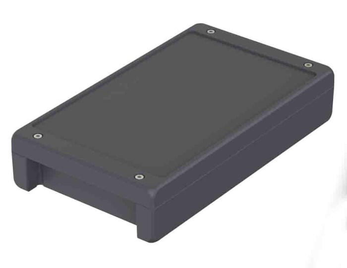 Bopla Bocube Alu Series Graphite Grey Aluminium General Purpose Enclosure, IP66, IP68, IP69, IK09, Graphite Grey Lid,