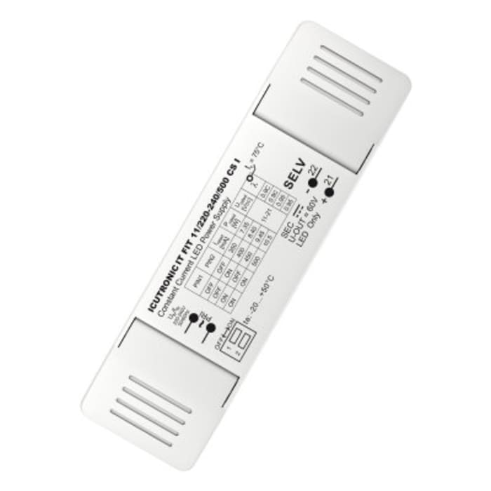 Osram LED Driver, 11 → 21V Output, 11W Output, 500mA Output, Constant Current