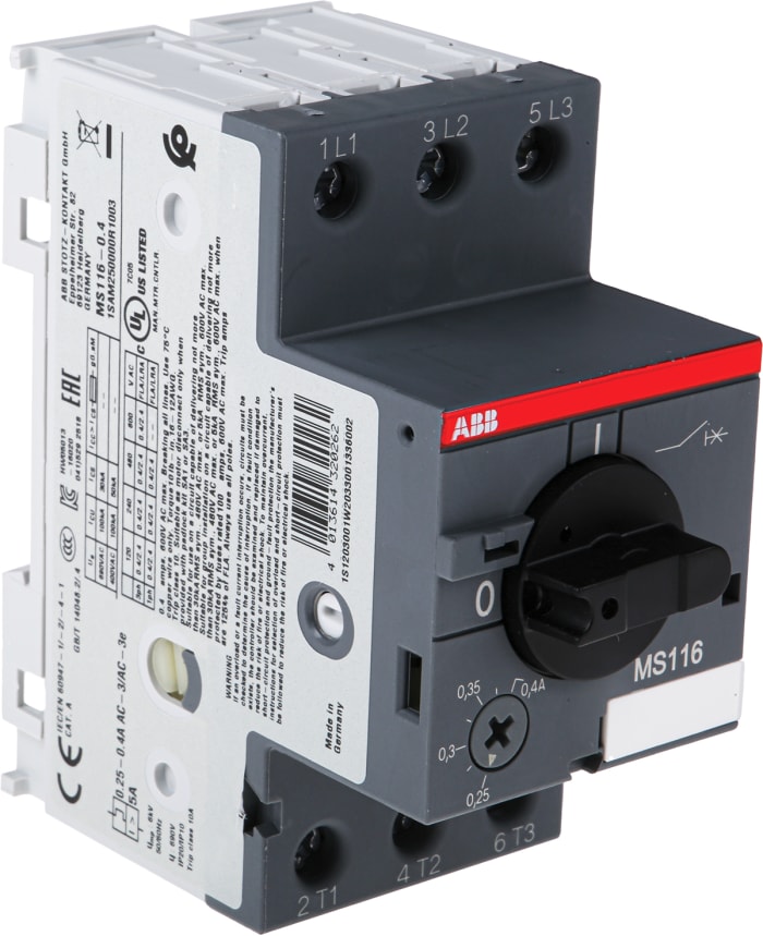 ABB Motor Protection Circuit Breaker