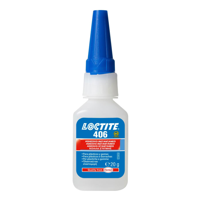 Loctite Prism 406, rubber, plastic, 20g