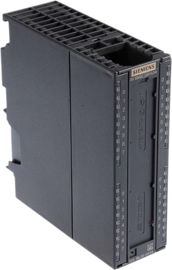 Siemens, PLC G/Ç Modülü, SIMATIC S7-300 Serisi, 32 x G/Ç , 500 mA, 20,4 → 28,8 V dc, 125 x 40 x 120 mm