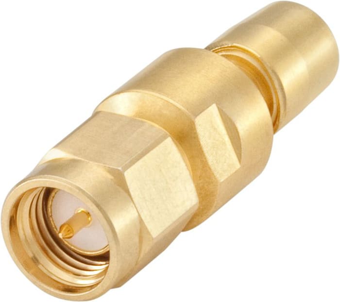 RF Adaptörü, SMB Dişi - SMA Erkek, 50Ω, 4GHz, Düz