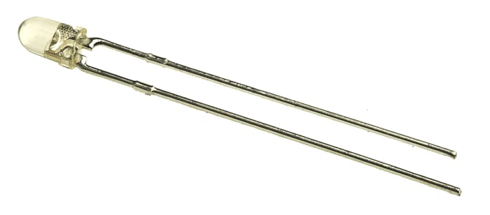 LED Yeşil L-7104VGCK Kingbright 525 nm 3 mm (T-1), Yuvarlak Mercekli, İğne Bacaklı