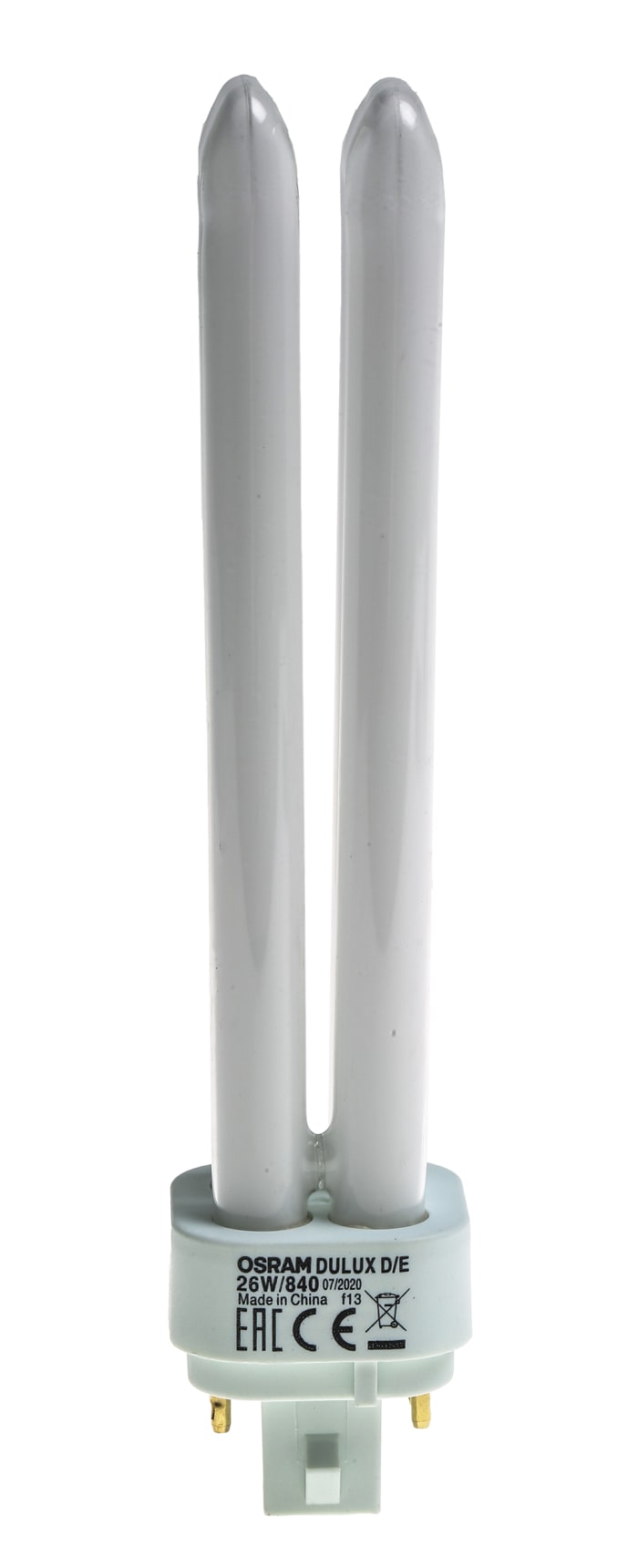 Osram, 4 Pinli, Entegre Olmayan Kompakt Floresan Ampuller, 26 W, 4000K, Soğuk Beyaz