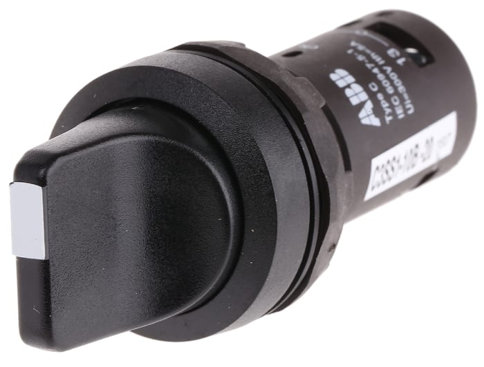 Blk 3position maint selector switch,2NO