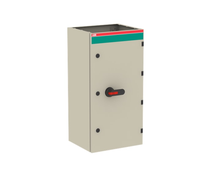 ABB 3P Pole Screw Mount Switch Disconnector - 315A Maximum Current, 180kW Power Rating, IP54