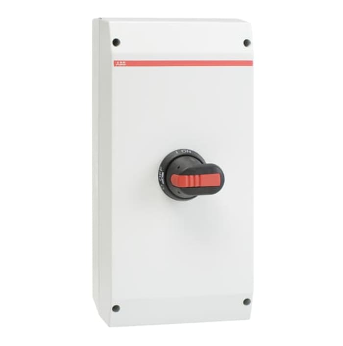 ABB 6P Pole Screw Mount Switch Disconnector - 100A Maximum Current, 37kW Power Rating, IP65