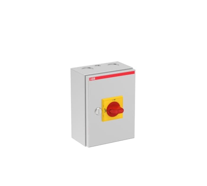 ABB 3P Pole Screw Mount Switch Disconnector - 40A Maximum Current, 11kW Power Rating, IP65