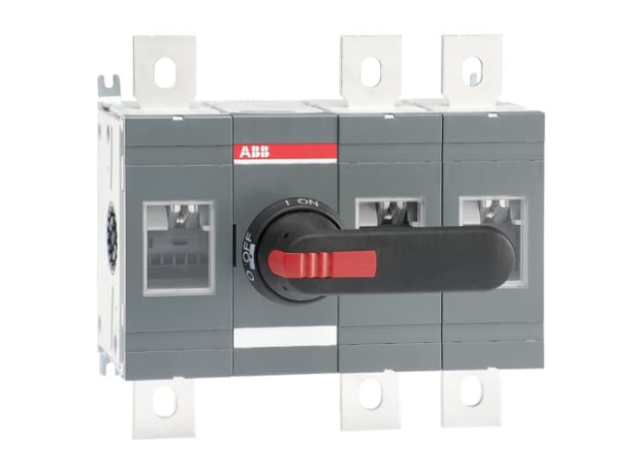 ABB 3P Pole Screw Mount Switch Disconnector - 800A Maximum Current, 800kW Power Rating, IP00, IP65