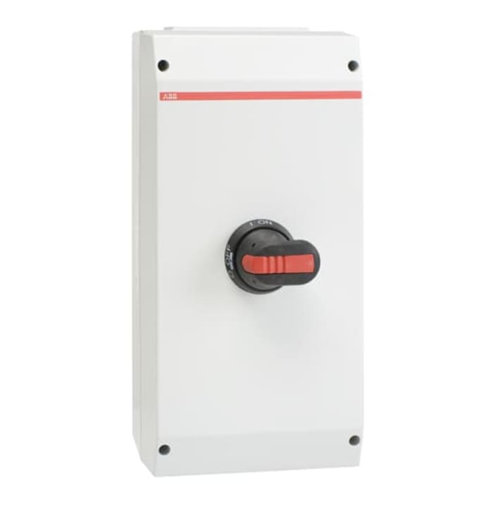 ABB 6P Pole Screw Mount Switch Disconnector - 125A Maximum Current, 45kW Power Rating, IP65