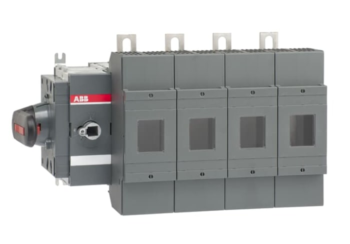 ABB Fuse Switch Disconnector, 4 Pole, 400A Fuse Current
