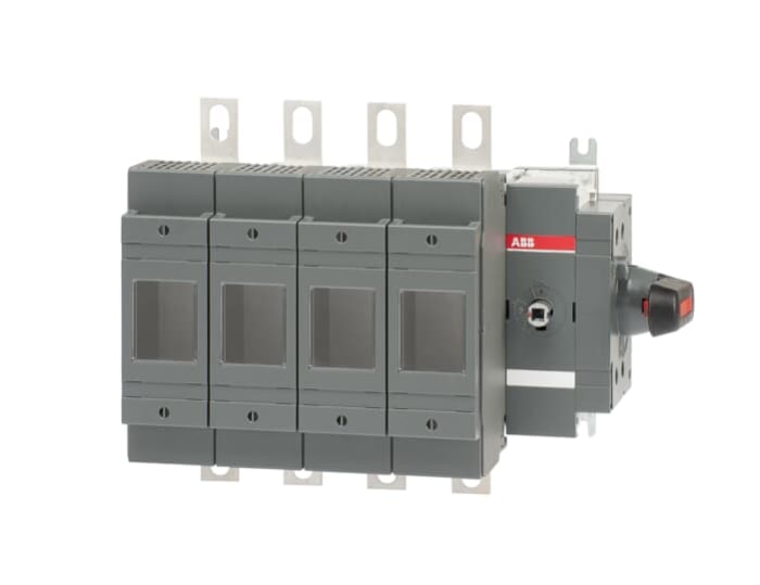 ABB Fuse Switch Disconnector, 4 Pole, 200A Fuse Current