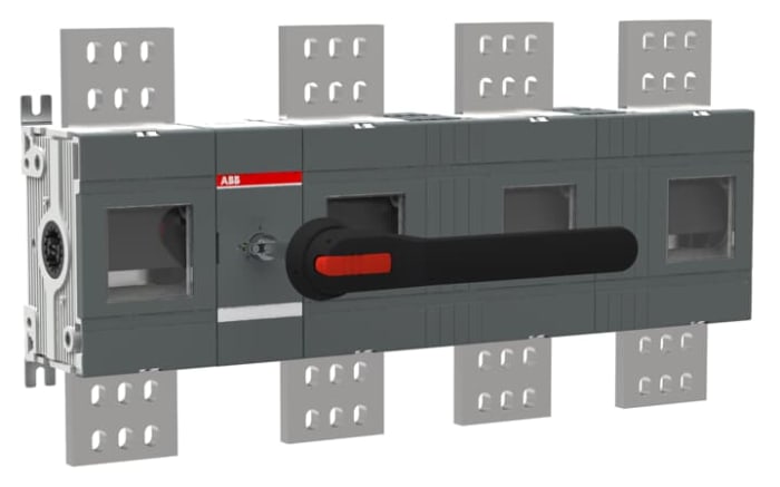 ABB 4P Pole Screw Mount Switch Disconnector - 2500A Maximum Current, IP00