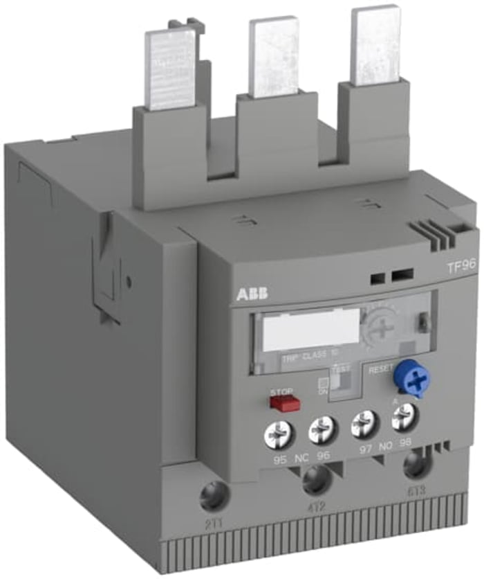 ABB Overload Relay 1NC, 1NO, 6 A F.L.C, 51 A Contact Rating, 440 V dc, 600 V dc, 3P