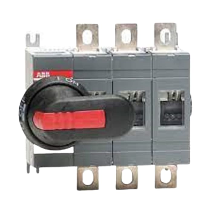 ABB Fuse Switch Disconnector, 4 Pole, 63A Fuse Current