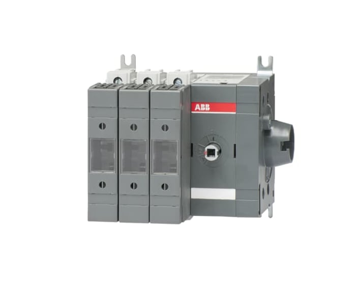 ABB Fuse Switch Disconnector, 3 Pole, 63A Fuse Current