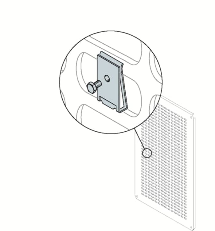 ABB Steel Captive Nut TQ6610