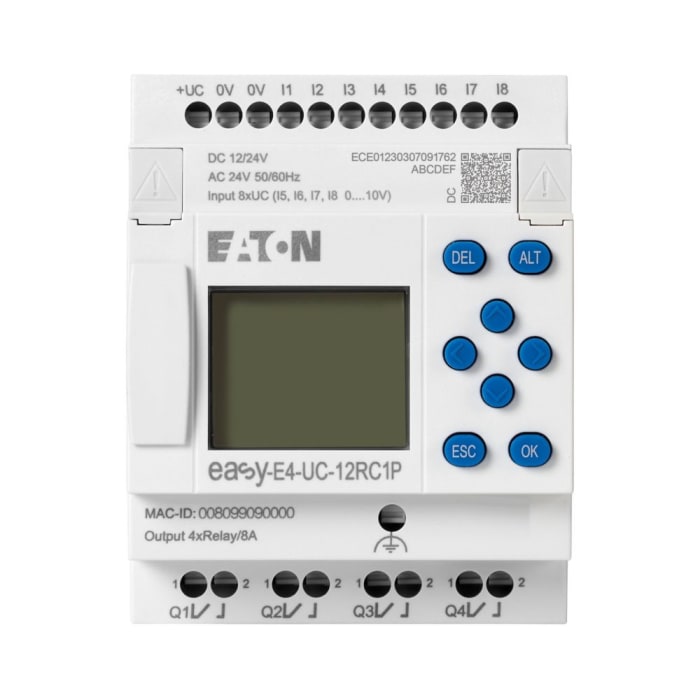 Eaton Easy Series Control Relay for Use with Easy E4, Relay Output, 4-Input, Analog Input