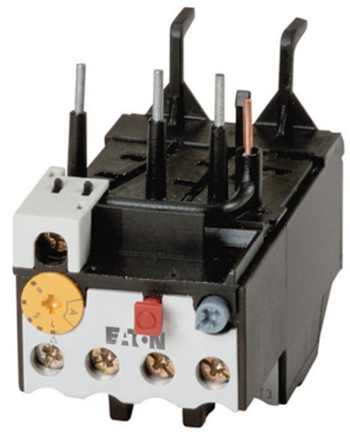 Eaton Overload Relay 1NO + 1NC, 1.6 → 2.4 A F.L.C, 2.4 A Contact Rating, 6 W, 500 Vac