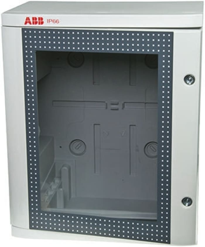 ABB 1SL02 Series Thermoplastic Wall Box, IP66, Viewing Window, 855 mm x 585 mm x 360mm