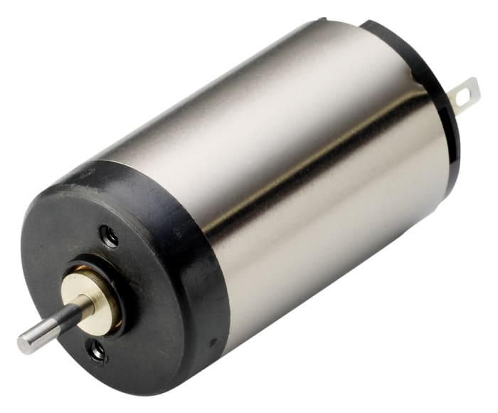 Portescap 2,3 W DC Motor, 2,9 mNm, 7,5 V dc, 9700 rpm, Şaft Çapı: 1,5mm