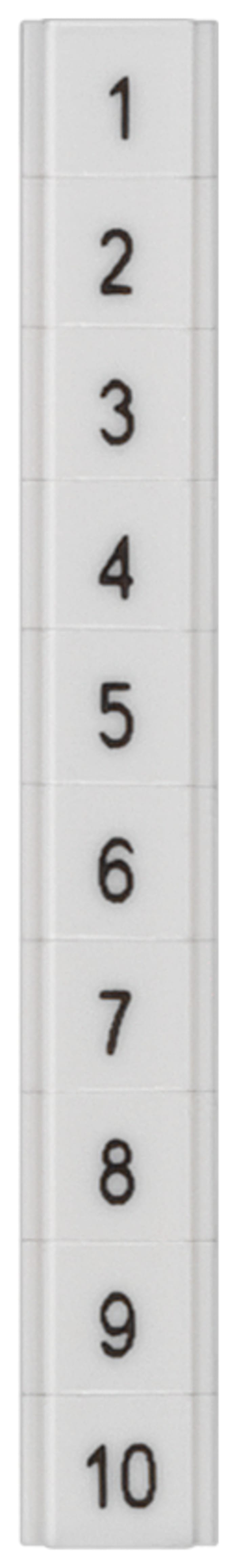 Siemens, 8WH8141 Marker Strip for use with Standard Labelling System, Terminal Block