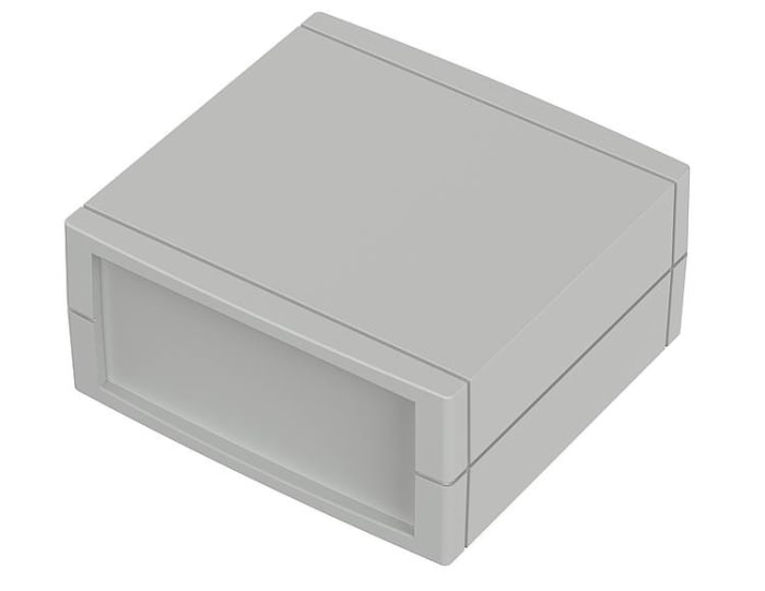 Bopla Unimas Series Light Grey Polystyrene Unimas Enclosure, IP40, Light Grey Lid, 60 x 107 x 110mm