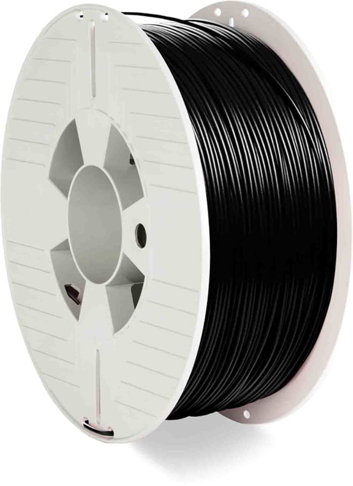 Verbatim 1.75mm Black PET-G 3D Printer Filament, 1kg
