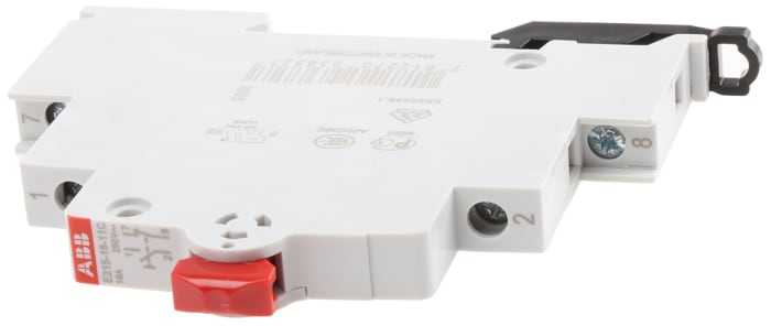 PUSHBUTTON RED 16A 1NO1NC