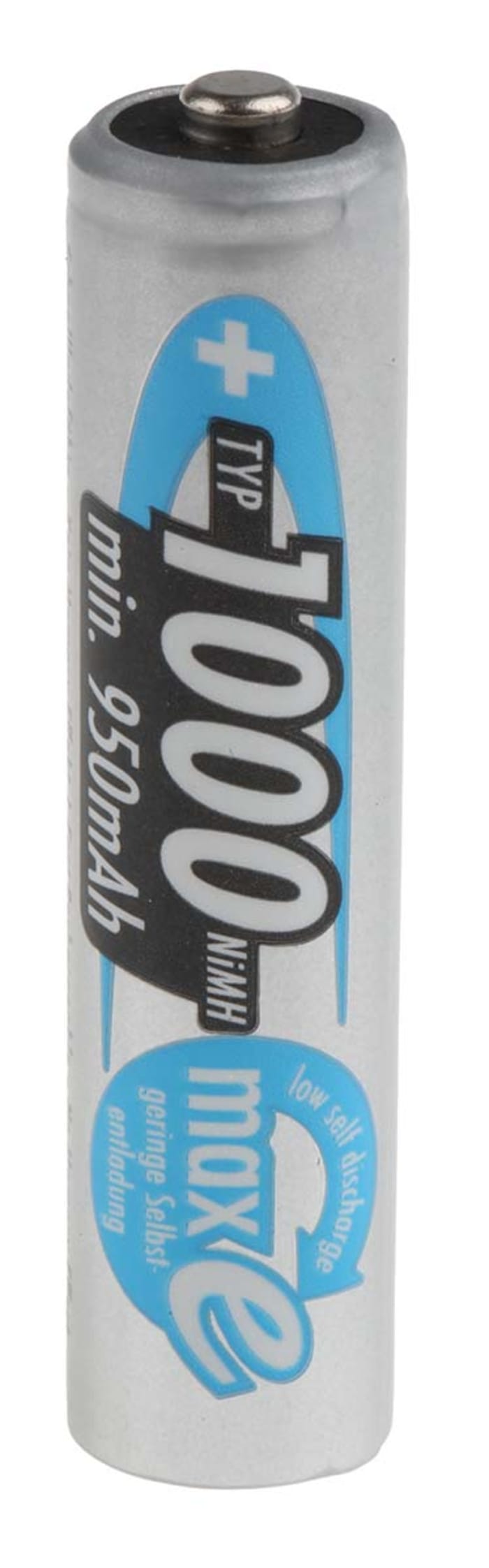 Ansmann NiMH Rechargeable AAA Battery, 1Ah, 1.2V