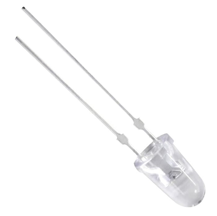 LED Sarı L-53SYC Kingbright, Solid State Lamp Serisi 588 nm 5 mm (T-1 3/4), Yuvarlak Mercekli, İğne Bacaklı