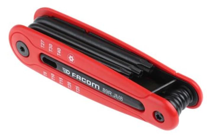 Facom Çakı Tipi Torx Anahtar Seti, 8 Parçalı