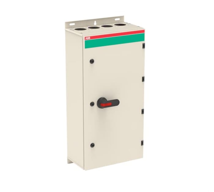 ABB 4P Pole Screw Mount Switch Disconnector - 400A Maximum Current, 355kW Power Rating, IP65
