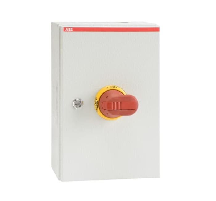 ABB 6P Pole Screw Mount Switch Disconnector - 63A Maximum Current, 22kW Power Rating, IP65