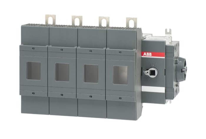 ABB Fuse Switch Disconnector, 4 Pole, 400A Fuse Current