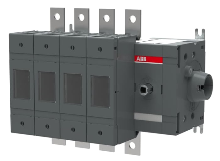 ABB Fuse Switch Disconnector, 4 Pole, 125A Fuse Current
