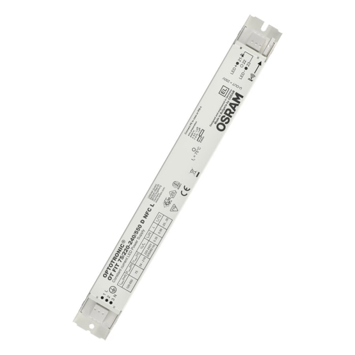 Osram LED Driver, 20-51V Output, 55W Output, 400-1050mA Output, Constant Current