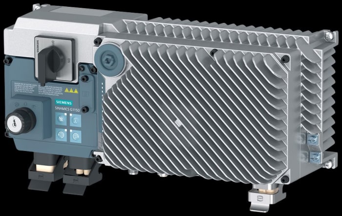 Siemens Inverter Drive, 0.75 kW, 1, 3 Phase, 380 → 480 V, 2.2 A, SINAMICS G115D Series