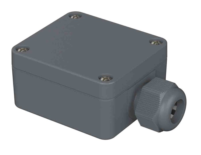 Bopla Euromas Polymas Series Polyamide Junction Box, IP65, 0, - Terminals, 58 x 64 x 34mm