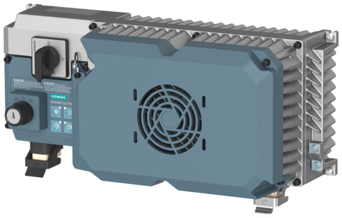 Siemens Converter, 7.5 kW, 3 Phase, 380 → 480 V, 19 A, SINAMICS G115D Series