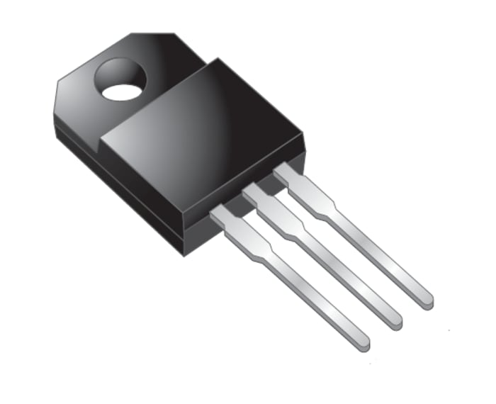 Vishay 100V 5A, Schottky Rectifier & Schottky Diode, ITO-220AB MBRF10100CT-M3/4W