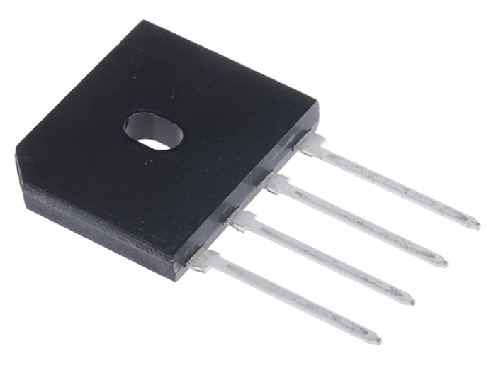 Vishay Bridge Rectifier, 8A, 200V, 4-Pin