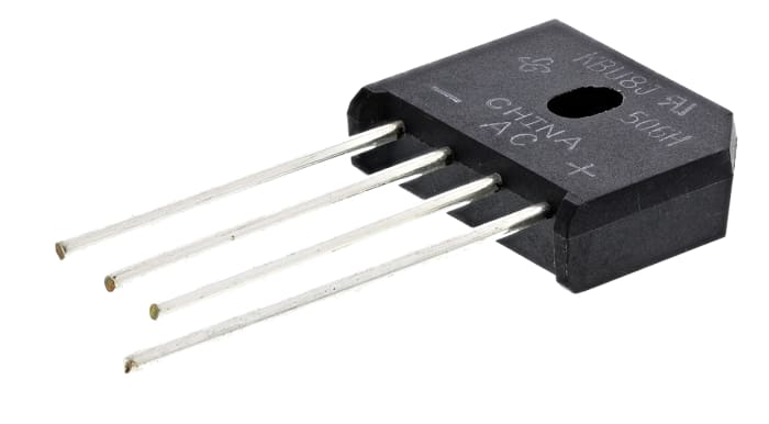 Vishay Bridge Rectifier, 8A, 600V, 4-Pin