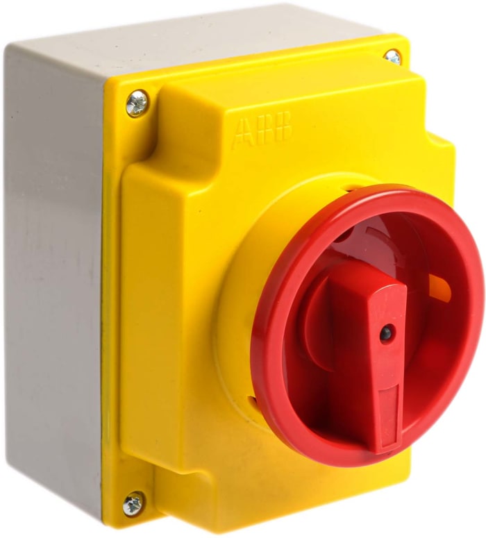 Yük Ayırıcı / Kesici, 3 Kutuplu, 9 kW, 25 A, IP65