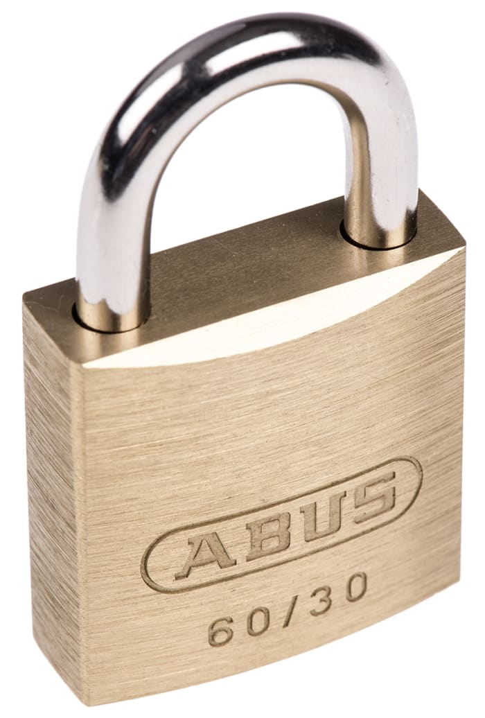 Abus XR0060 30 Asma Kilit, 30mm, Pirinç, Çelik Anahtar